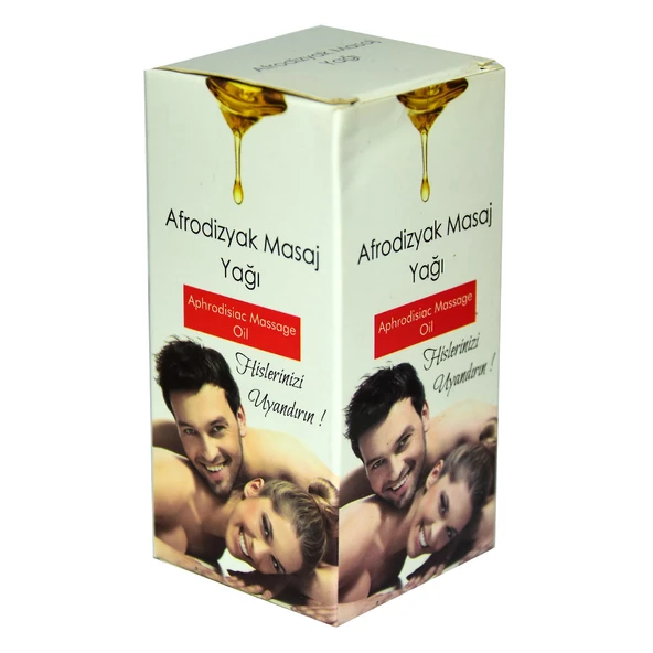 LokmanAVM Aphrodisiac Masaj Yağı Cam Şişe 50 ML - Resim 3