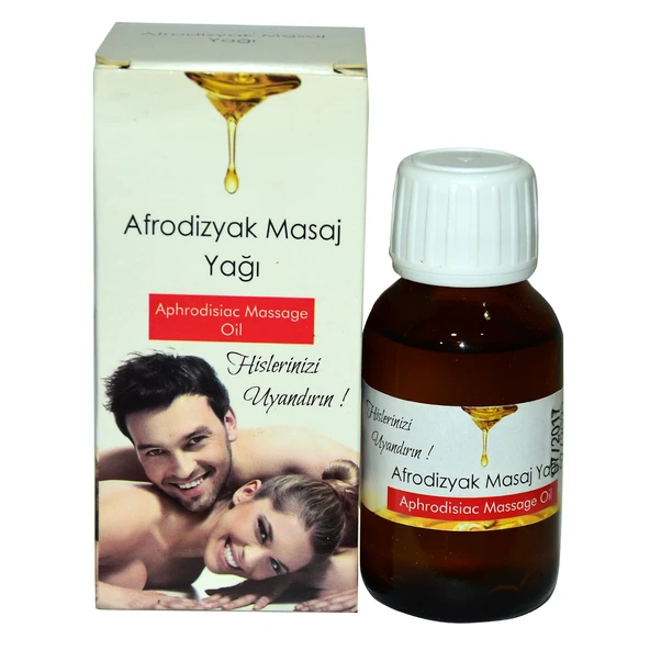 LokmanAVM Aphrodisiac Masaj Yağı Cam Şişe 50 ML ürün görseli 1