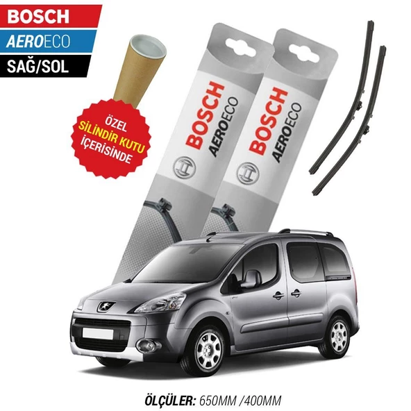 Peugeot Partner 2018  Silecek Takımı Bosch Aeroeco ürün görseli
