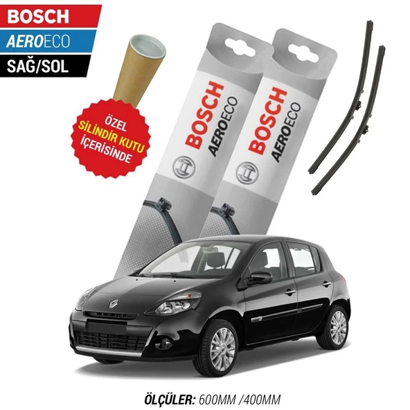 Renault Clio 3 2011  Silecek Takımı Bosch Aeroeco - Resim 3