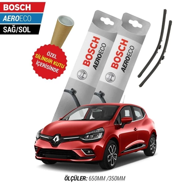 Renault Clio 4 2012  Silecek Takımı Bosch Aeroeco - Resim 3