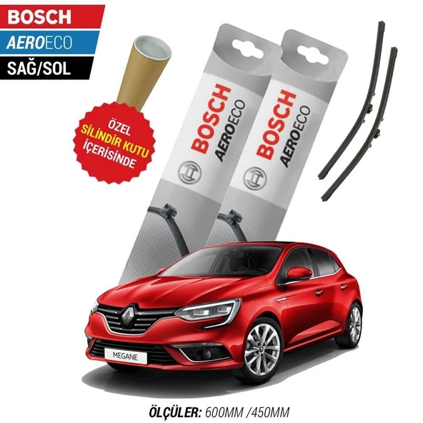 Renault Megane 4 2023  Silecek Takımı Bosch Aeroeco