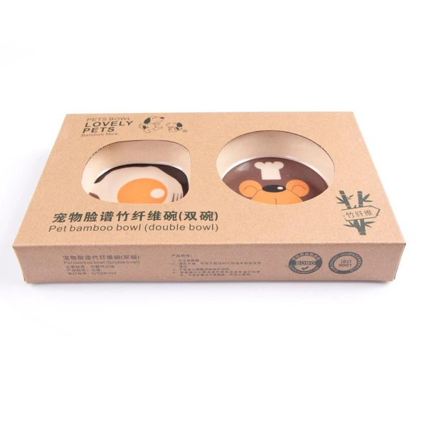 Bobo Bambu İkili Mama ve Su Kabı BO-3140Z ( 200+250ml ) Cooking - 4