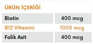 New Life B12 Plus Methylcobalamin 30 Tablet 3 Adet - Resim 2