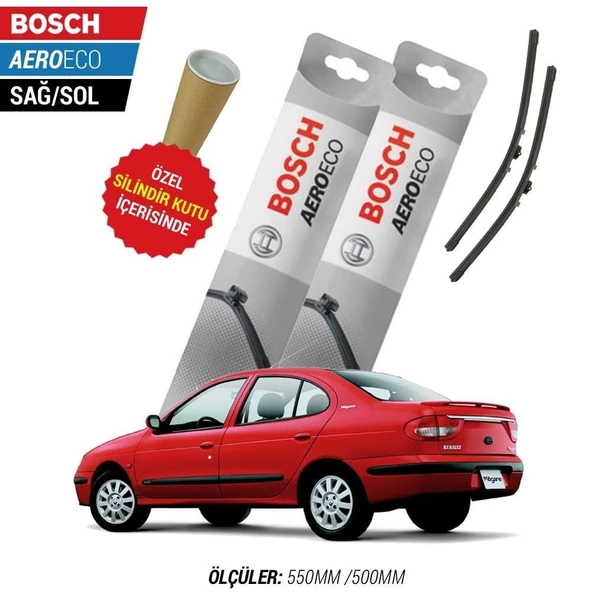 Renault Megane 1 1997  Silecek Takımı Bosch Aeroeco - Resim 3
