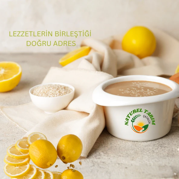 SÜTLÜ LİMONLU TAHİN ( ŞEKER İLAVESİZ ) - 2