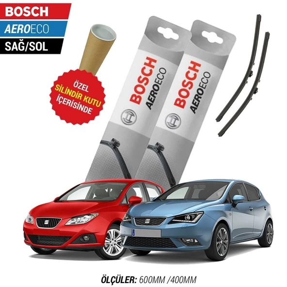 Seat İbiza 2014  Silecek Takımı Bosch Aeroeco - Resim 3