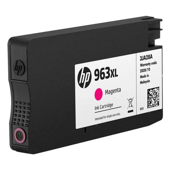 HP 3JA28AE (963XL) YUKSEK KAPASITE MAGENTA MUREKKEP KARTUS 1600 SAYFA - 2