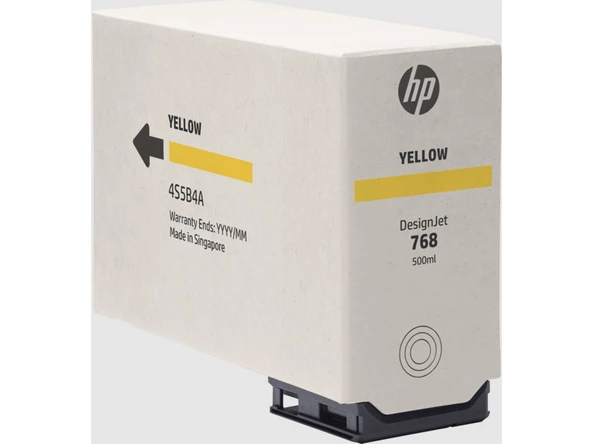 HP 4S5B4A (768) SARI 500 ML MUREKKEP KARTUSU - Resim 2