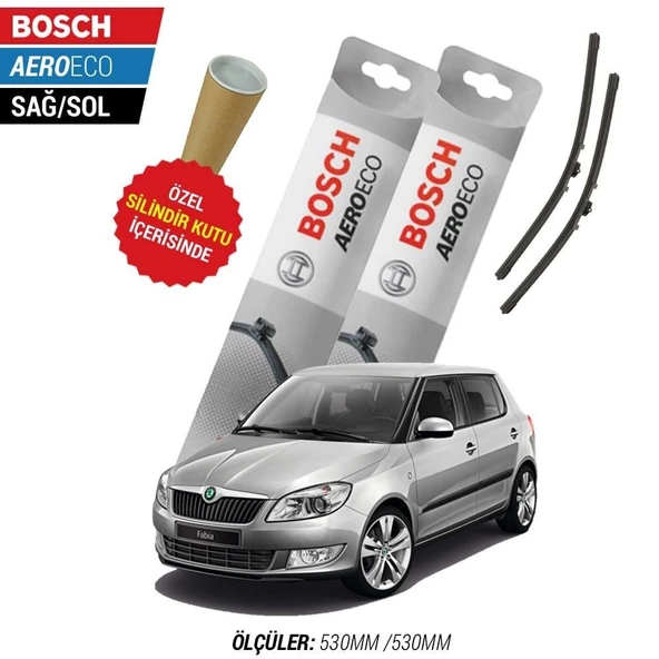 Skoda Fabia 2010  Silecek Takımı Bosch Aeroeco