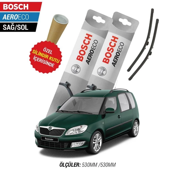 Skoda Roomster 2007  Silecek Takımı Bosch Aeroeco
