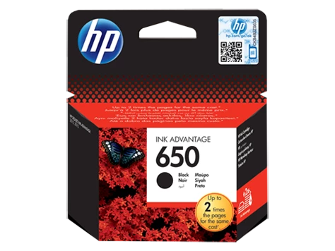 HP CZ101AE (650) SIYAH MUREKKEP KARTUSU 360 SAYFA