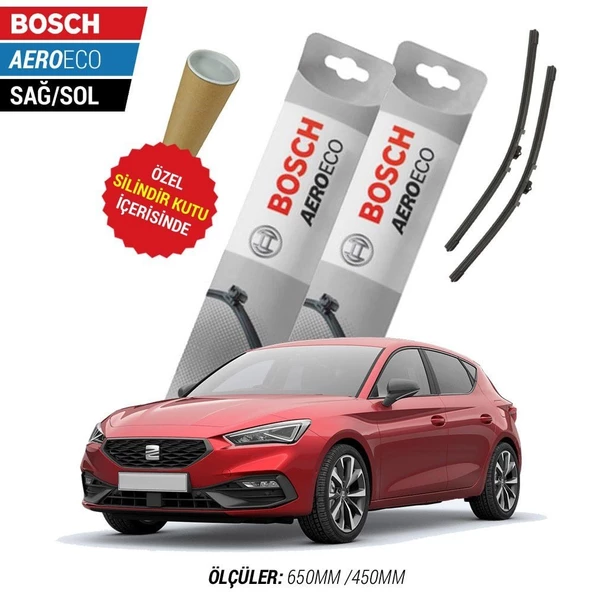 Seat Leon 2021 Silecek Takımı Bosch Aeroeco - 3