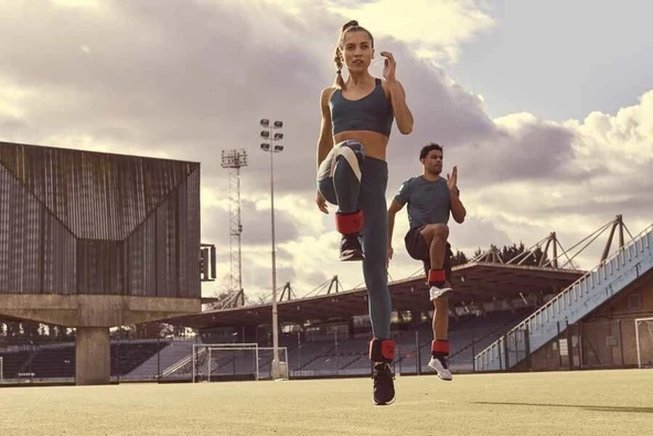 Reebok 2 x 1 kg Cırt Cırtlı Ayak Bilek Ağırlığı RAWT-11271 - 4
