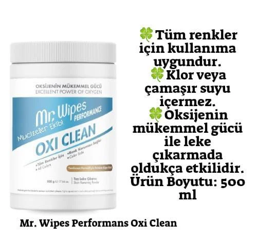 MR WİPES OXİ CLEAN