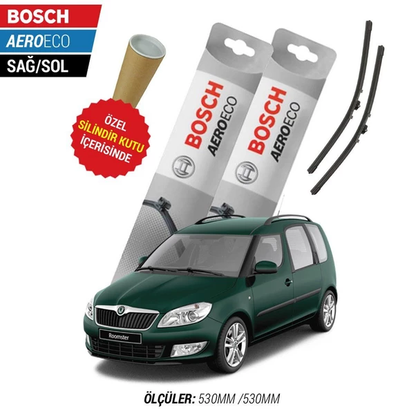 Skoda Roomster 2013  Silecek Takımı Bosch Aeroeco