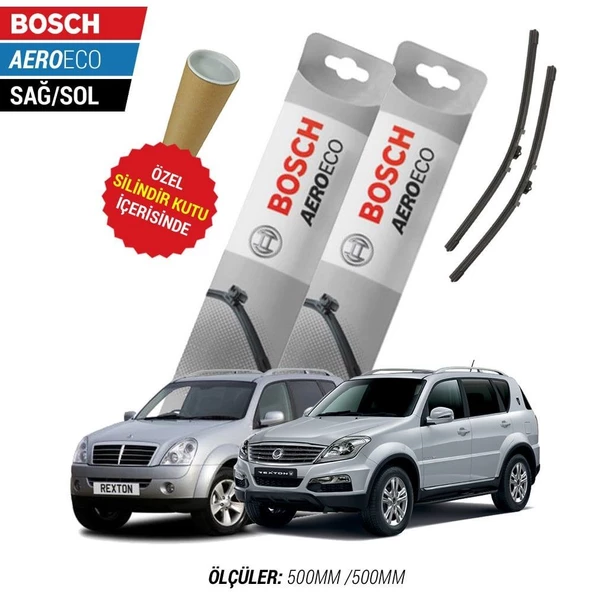 Ssangyong Rexton 2009  Silecek Takımı Bosch Aeroeco - Resim 3