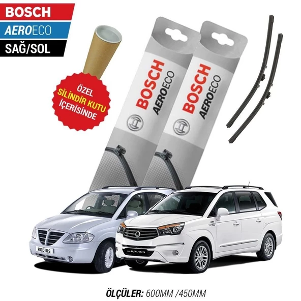 Ssangyong Rodius 2007  Silecek Takımı Bosch Aeroeco