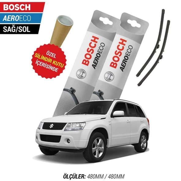 Suzuki Grand Vitara 2008  Silecek Takımı Bosch Aeroeco ürün görseli