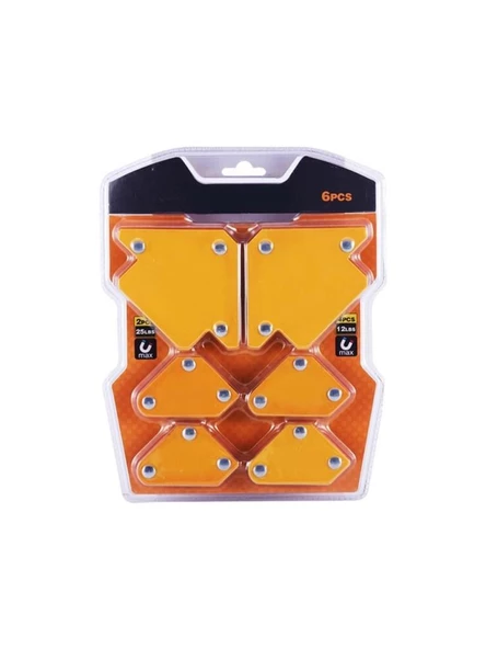 6'lı Set Mıknatıslı Manyetik Kaynak Lehimleme Gönye Tutucu