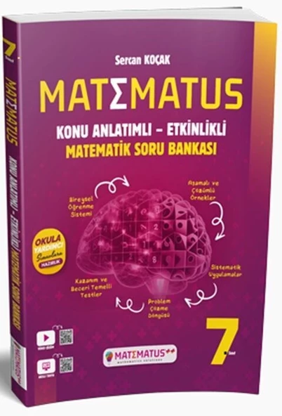 7. Sınıf Matematik Konu Anlatımlı Etkinlikli Soru Bankası Matematus