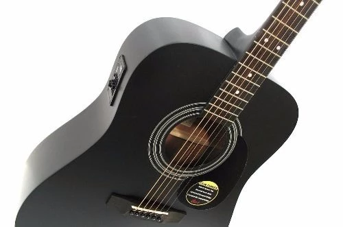 CORT AD810E-BKS ELEKTRO AKUSTİK GİTAR (KILIF+ASKI+JAK+PENA)