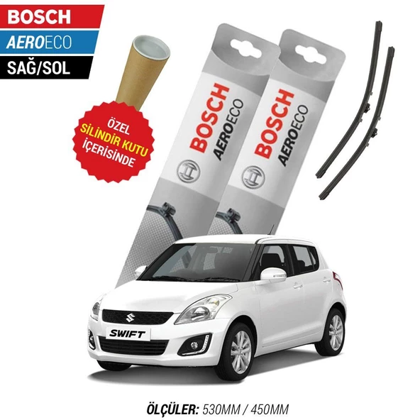 Suzuki Swift 2012  Silecek Takımı Bosch Aeroeco - Resim 3
