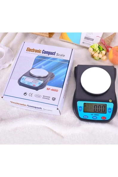 PLT Dijital Çok Hassas Tartı - Eczane -mutfak- Gümüşçü Terazisı 3 kg-0.1 gr-sf 400 - 2