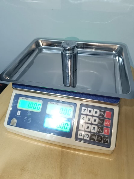 30 KG-2025 ONAYLI MÜHÜRLÜ TERAZİ-FİYAT HESAPLI TARTI-UZUN ŞARJ-SUYA DAYANIKLI-PRO MODEL-2 YIL GARANTİ - 3