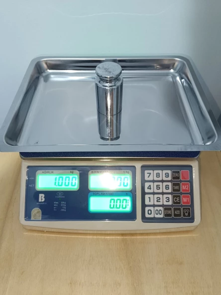 30 KG-2025 ONAYLI MÜHÜRLÜ TERAZİ-FİYAT HESAPLI TARTI-UZUN ŞARJ-SUYA DAYANIKLI-PRO MODEL-2 YIL GARANTİ - 7