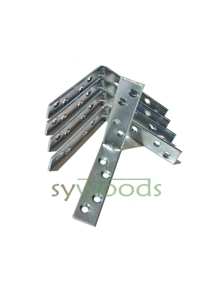 Metal gönye 15x65x65 L köşe raf bağlantısı sabitleme