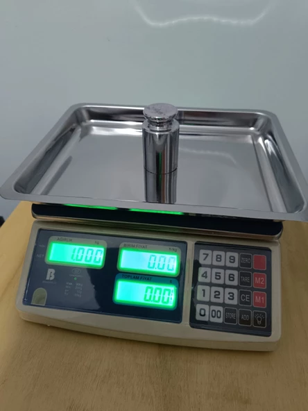 30 KG-2025 ONAYLI MÜHÜRLÜ TERAZİ-FİYAT HESAPLI TARTI-UZUN ŞARJ-SUYA DAYANIKLI-PRO MODEL-2 YIL GARANTİ - 10
