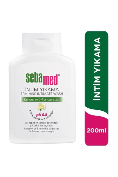 Sebamed İntim Menapoz Ph 6,8 Yıkama Jeli 200 ml