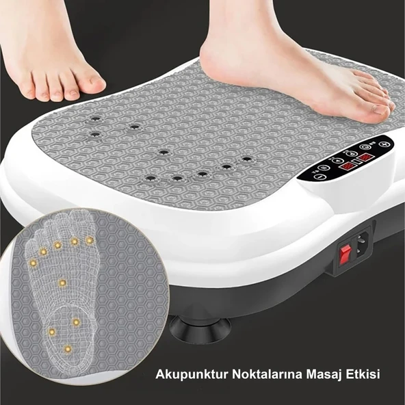 HyMark Fitness Egzersiz ve Kondisyon Aleti 120 kg Taşıma Titreşimli Yağ Yakma Spor Vücut Şekillendirme - 5