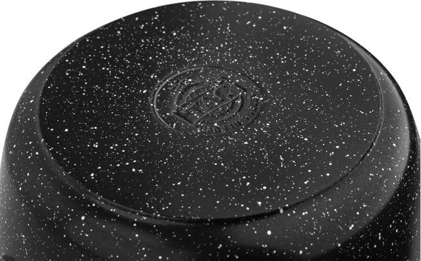 Taç Gravita Döküm Derin Tencere 22 cm Siyah - 3