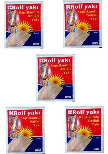 Roll Yakı Delikli Yakı Bandı 5 Adet