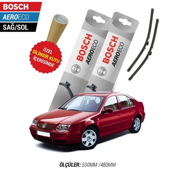 Volkswagen Bora 1999  Silecek Takımı Bosch Aeroeco - 1