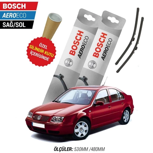 Volkswagen Bora 2005  Silecek Takımı Bosch Aeroeco