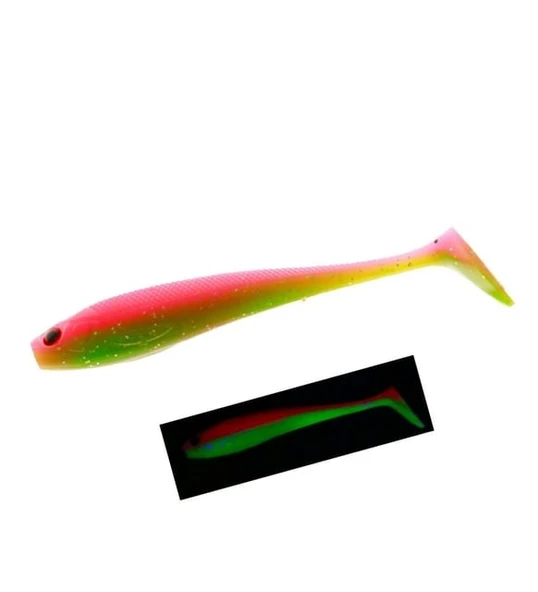 Fujin Duck Tail 9cm Silikon Balık Gypsy Pink