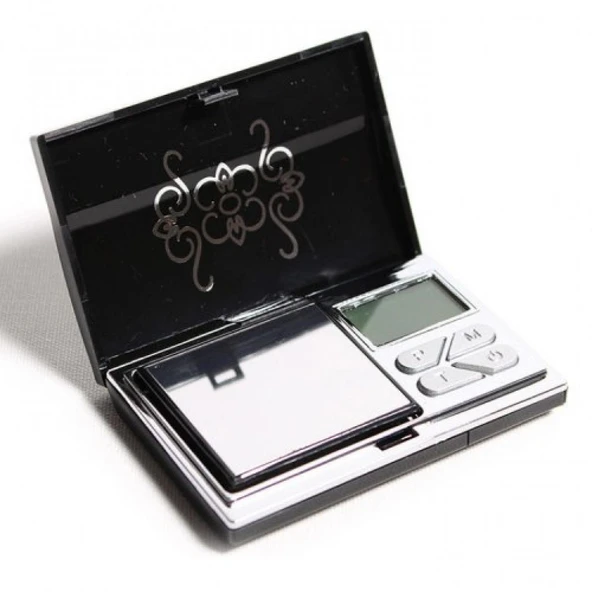 Mini Cep Boy ATP168 Deri Kılıflı Tartı Hassas Terazi-200 gr-0,01 gr - 3