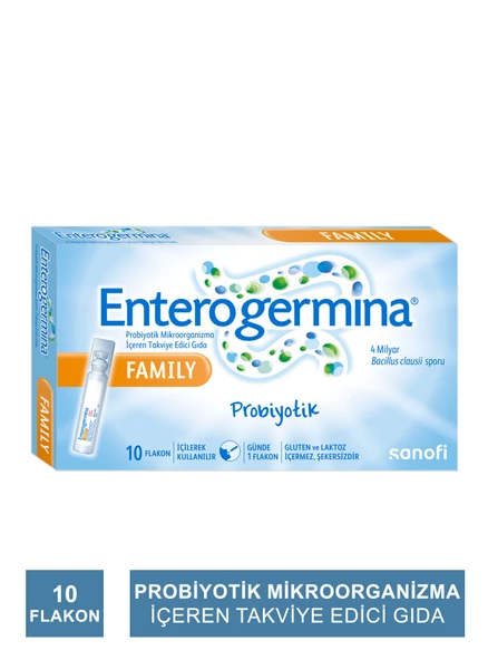 Enterogermina Family Probiyotik - 5 ml x 10 Flakon -