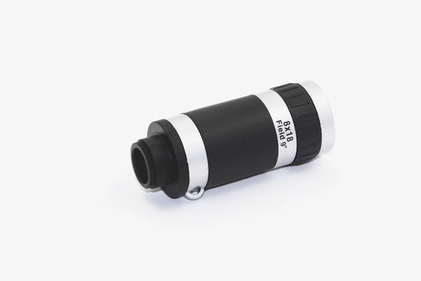 8x18 Zoom Teleskop Telefon Kamera Lensi Mini El Dürbünü - 6