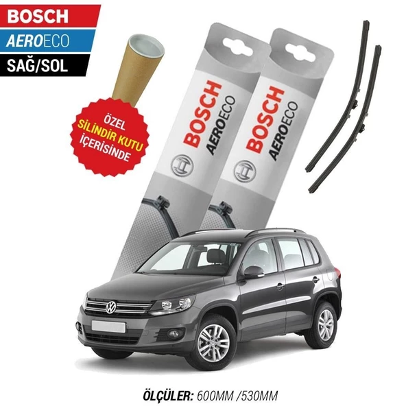 Volkswagen Tiguan 2008  Silecek Takımı Bosch Aeroeco ürün görseli