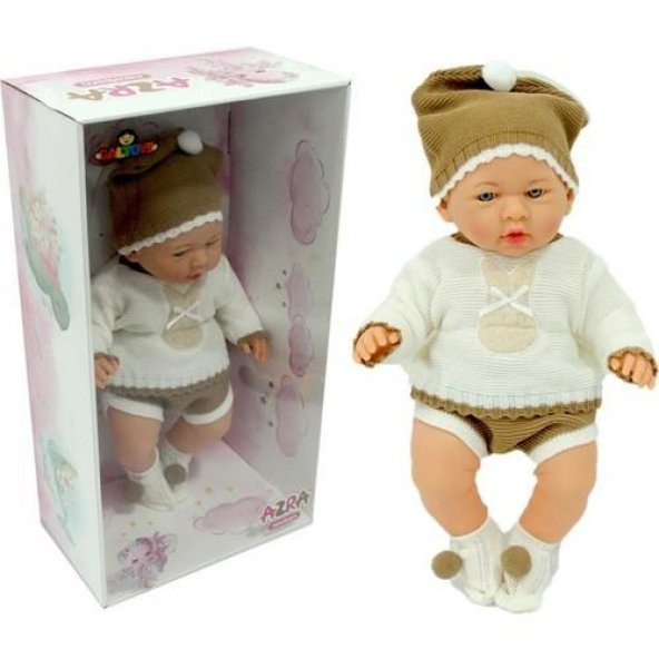 Galtoys Gerçek Yüzlü Elbiseli Azra Et Bebek GLT1128-A - 2