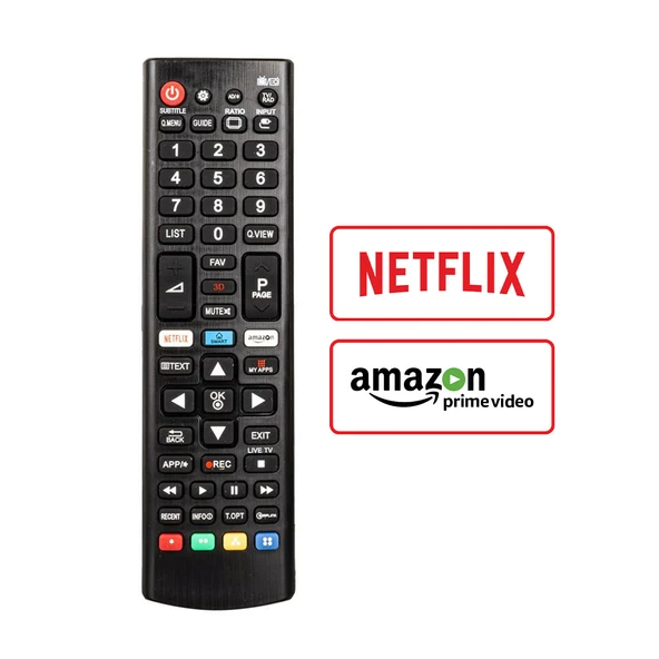 HEY KL LG 3D NETFLIX-AMAZON SMART TUŞLU LCD LED TV KUMANDA (40169=17384)