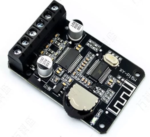 POWERMASTER XY-P15W 2X15 WATT BLUETOOTH STEREO AMFİ MODÜLÜ AMPLİFİKATÖR DEVRESİ 50X33MM