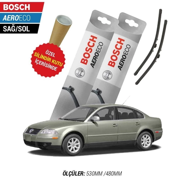 VW Passat 2004  Silecek Takımı Bosch Aeroeco ürün görseli