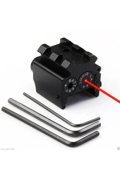 Avcılık,  İçin 20mm Ray, Kırmızı Noktalı Lazer L2030 - 4