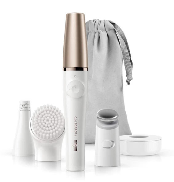 Braun FaceSpa Pro 911 Şarjlı Yüz Epilatörü 3’ü 1 Arada Epilasyon ve Cilt Bakım Seti