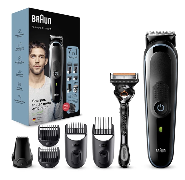 Braun MGK 5345 7'si 1 Arada Erkek Bakım Kiti